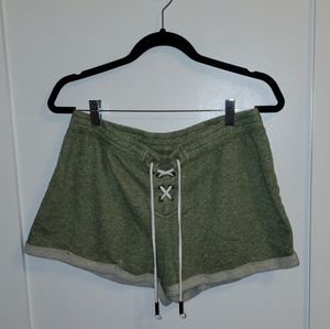 Green PJ shorts